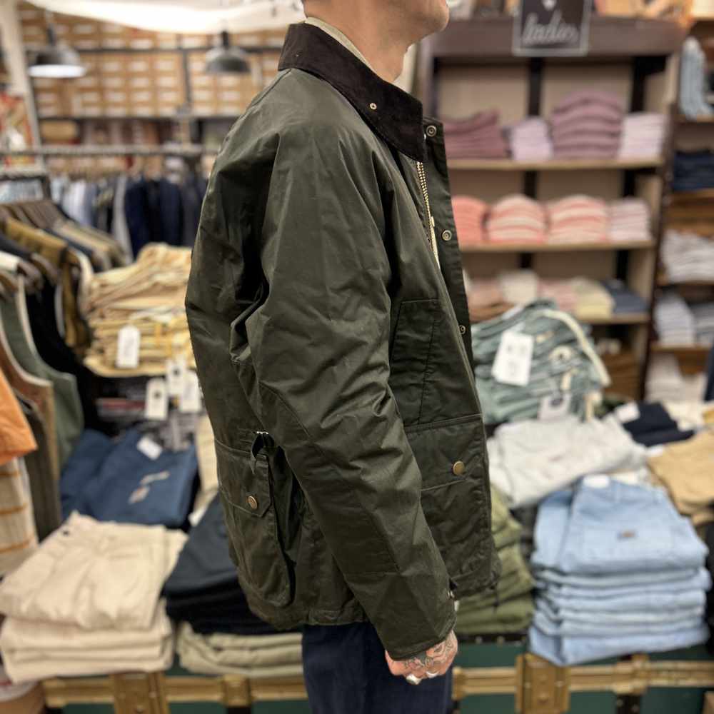 barbour wax deck jacket archive olive www.sublime.bz