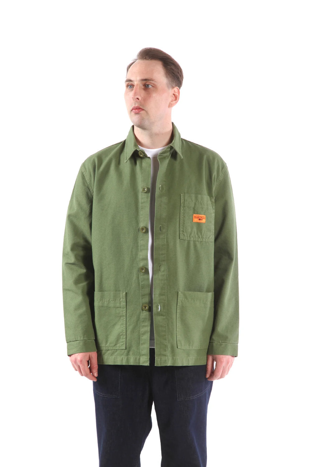 service works canvas coverall jacket olive (LAST SIZE SMALL) – www