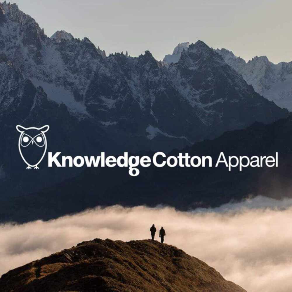 Knowledge Cotton, Based in Herning, Denmark, use 100% sustainable fabrics such as organic cotton and recycled fibres