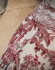 fleurs de bagne the hawaian shirt temple red