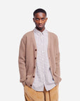 olow clado cardigan light brown