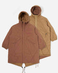 universal works diamond quilt parka brown (LAST SIZE MEDIUM)