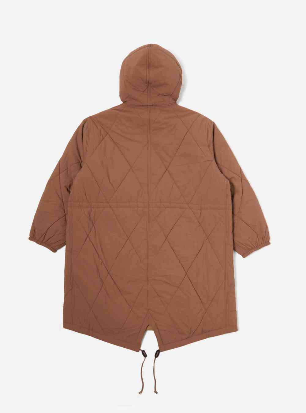 universal works diamond quilt parka brown (LAST SIZE MEDIUM)