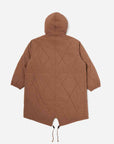 universal works diamond quilt parka brown (LAST SIZE MEDIUM)