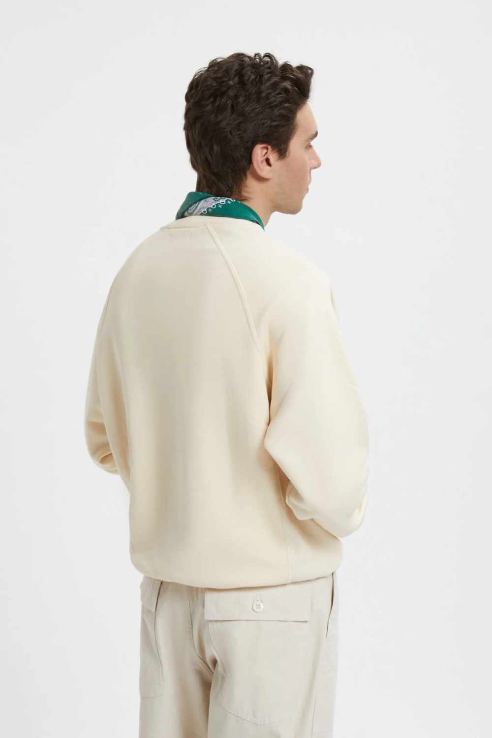 baracuta slowboy colourman pullover butter