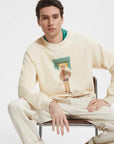 baracuta slowboy colourman pullover butter