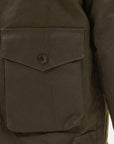 baracuta x barbour brown wax jacket olive (LAST SIZE MEDIUM)