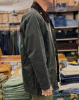 barbour beaufort wax jacket sage