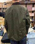 barbour wax deck jacket archive olive