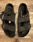 birkenstock arizona shearling mocha (LAST SIZE 46)