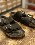 birkenstock arizona shearling mocha (LAST SIZE 46)