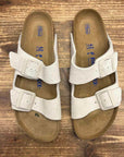 birkenstock arizona antique white