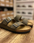 birkenstock arizona faded khaki