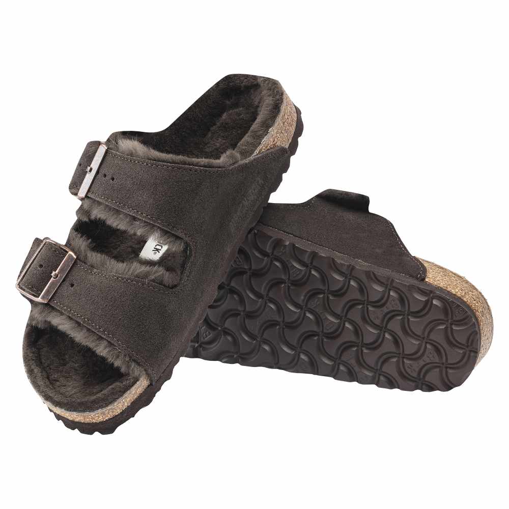 birkenstock arizona shearling mocha (LAST SIZE 46)