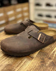 birkenstock boston habana oiled leather