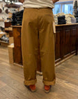 captain santors trousers 3302 cg511 liquirizia