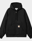 carhartt wip active jacket winter black