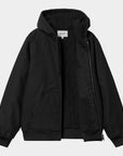 carhartt wip active jacket winter black