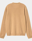 carhartt wip alten sweater peanut