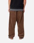 carhartt wip evan pant corduroy chocolate rinsed