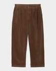 carhartt wip evan pant corduroy chocolate rinsed