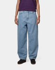 carhartt wip women brandon pant blue stone bleached