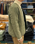 chesapeakes field jacket inner liner military green