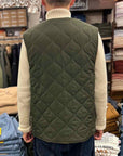 east harbour surplus bristol 623 reversible vest tweed green