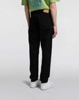 edwin regular tapered jeans black unwashed