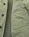 filson field cruiser jacket washed fatigue green