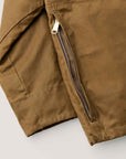 filson tin cloth field jacket dark tan