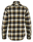 fjallraven singi heavy flannel shirt chalk white dark navy