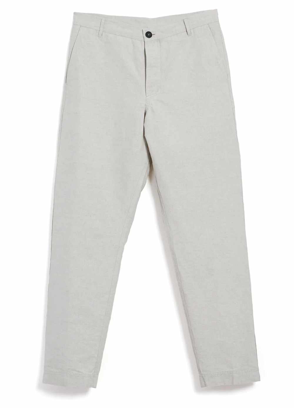 hansen ken wide cut trousers natural flax (LAST SIZE XL)