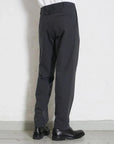 hansen kian cinch back wide trousers grey pin