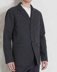 hansen lukas blazer jacket grey pin