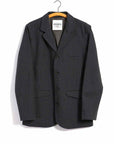 hansen lukas blazer jacket grey pin