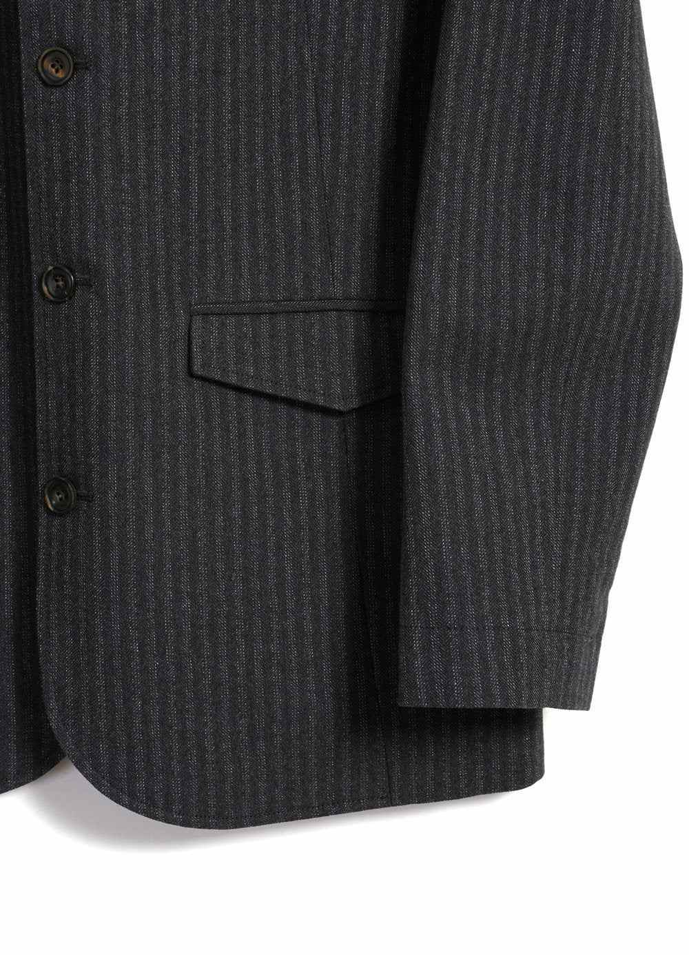 hansen lukas blazer jacket grey pin