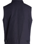 manifattura ceccarelli 6915 dr alligator vest navy