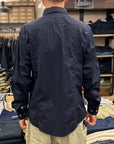 manifattura ceccarelli light bush shirt 706 dh navy (LAST SIZE SMALL)