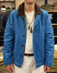 manifattura ceccarelli deck jacket 7061b wx mid blue