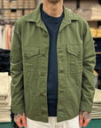 manifattura ceccarelli original cruiser jacket 6039 dr olive