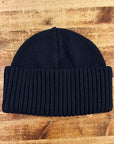 manifattura ceccarelli C501 wool beanie navy