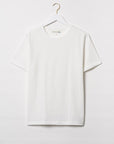 merz b schwanen 215 mens loopwheeled t-shirt 245g classic fit white