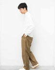 ordinary fits standard french trousers khaki