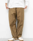 ordinary fits standard french trousers khaki