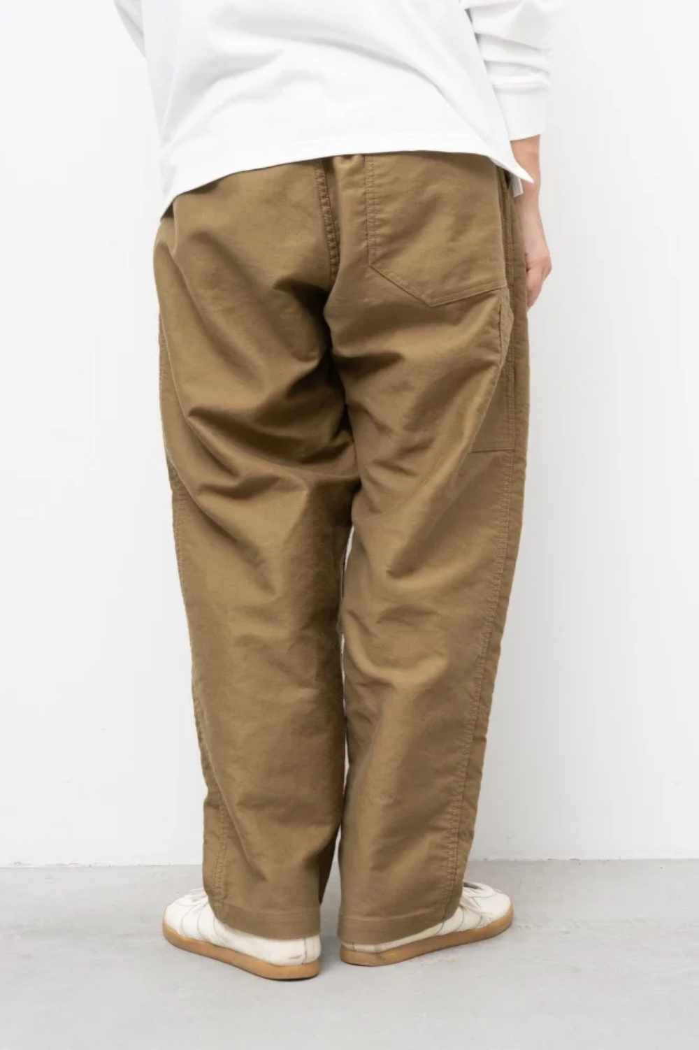 ordinary fits standard french trousers khaki