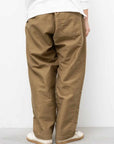 ordinary fits standard french trousers khaki