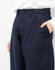 ordinary fits standard french trousers navy