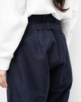 ordinary fits standard french trousers navy