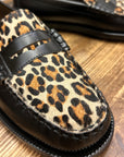 sebago classic dan woman vamp wild leopard